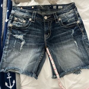 Miss me destructive shorts. Size 27.